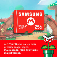 Samsung microSD Express Card – 256GB [Nintendo Switch 2] Nintendo Switch 2 Accessories Nintendo