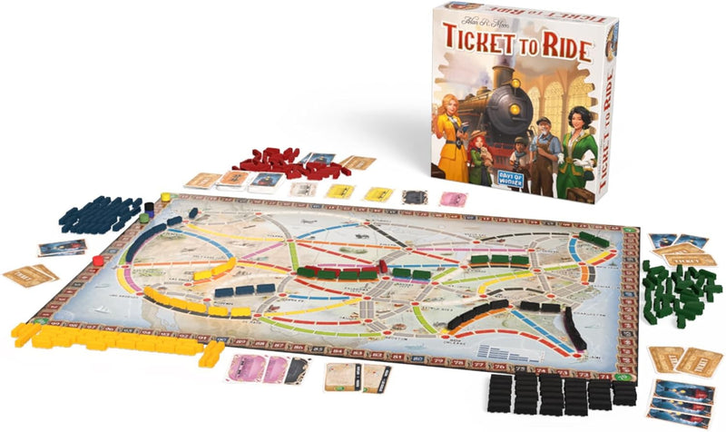 Ticket to Ride 2025 Refresh [Board Game, 2-5 Players] Board Game Asmodee