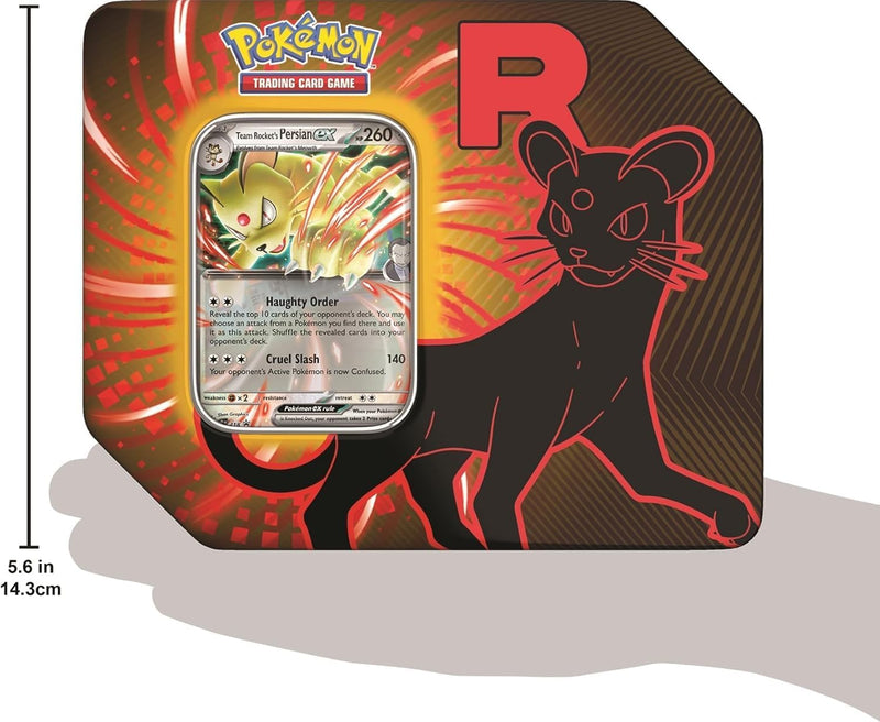 Pokemon TCG: Team Rocket Tin - Team Rocket’s Persian ex Card Game Pokemon
