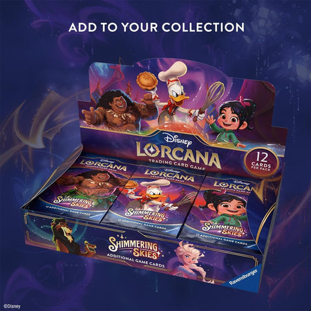 Disney Lorcana TCG: Shimmering Skies Booster Box - 24 Packs [Set 5] Card Game Ravensburger