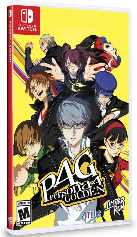 Persona 4 Golden - Limited Run #214 [Nintendo Switch] Nintendo Switch Video Game Limited Run Games