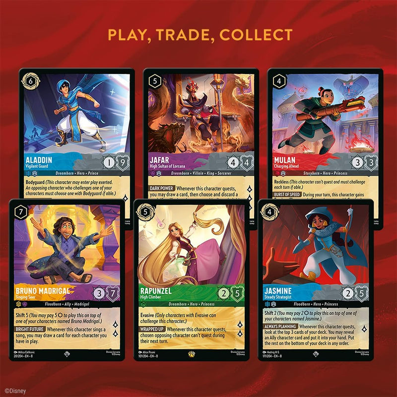 Disney Lorcana TCG: Reign of Jafar Booster Box - 24 Packs Card Game Ravensburger