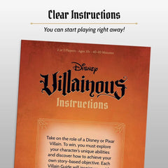 Disney Villainous: Bigger and Badder Stand-Alone & Expansion [Board Game 2-4 Players] Board Game Ravensburger