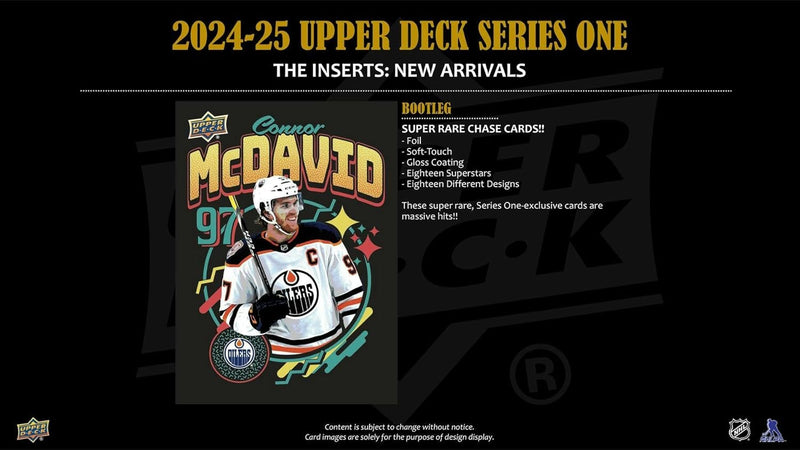 Upper Deck 2025-26 Series 1 Hockey Blaster Box - 4 Packs Sports Cards Upper Deck
