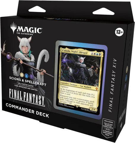 Magic: The Gathering MTG TCG: Final Fantasy Commander Decks - Set of 4 Card Game Wizards of the Coast
