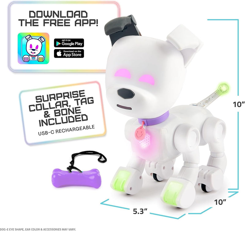 Mintid Dog-E Interactive Robot Dog - French Packaging Toys & Games WowWee