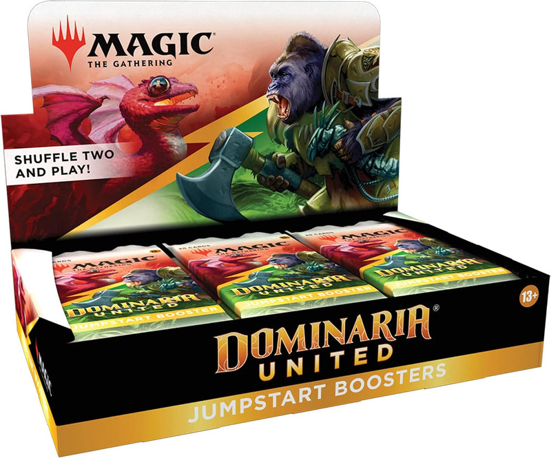 Magic: The Gathering TCG: Dominaria United Jumpstart Booster Box - 18 packs Card Game Wizards of the Coast