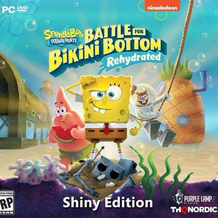 Spongebob Squarepants: Battle For Bikini Bottom Rehydrated - Shiny Edition [PC] PC Video Game THQ Nordic