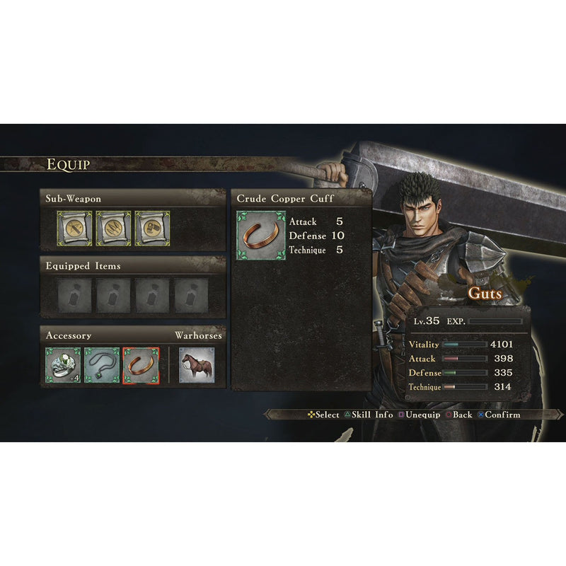 Berserk and the Band of the Hawk [PlayStation 4] PlayStation 4 Video Game Koei Tecmo