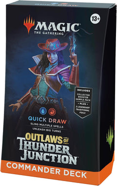 Magic: The Gathering TCG: Outlaws of Thunder Junction Commander Deck Bundle (All 4 Decks) Card Game Wizards of the Coast