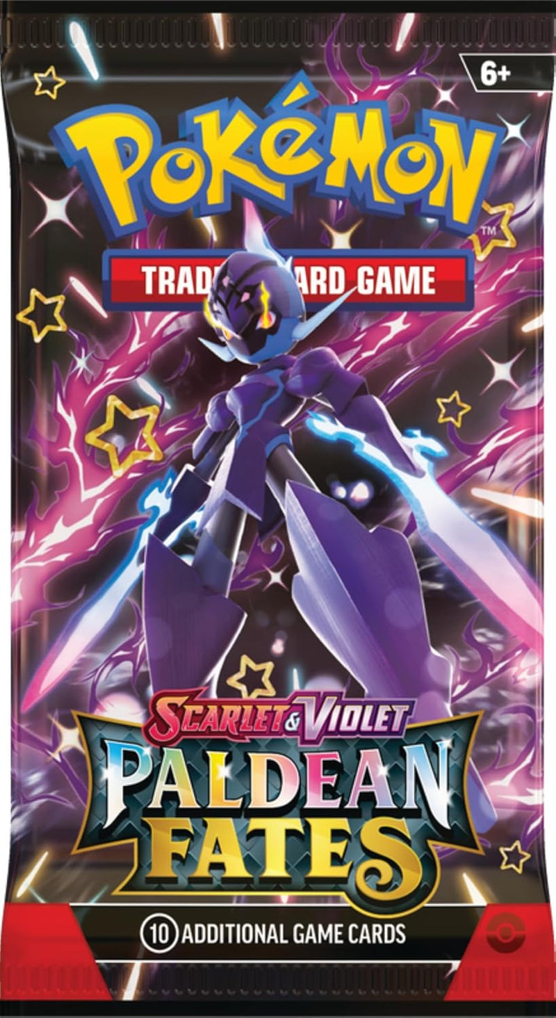 Pokemon TCG: Scarlet & Violet - Paldean Fates Tin - Iron Treads Ex Card Game Pokemon