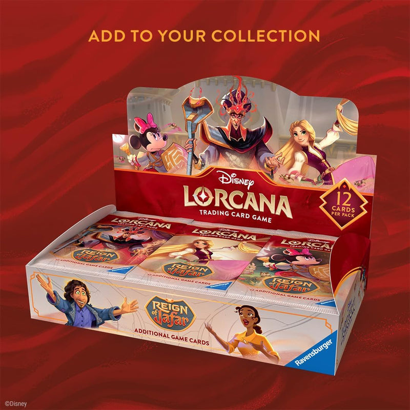Disney Lorcana TCG: Reign of Jafar Booster Box - 24 Packs Card Game Ravensburger