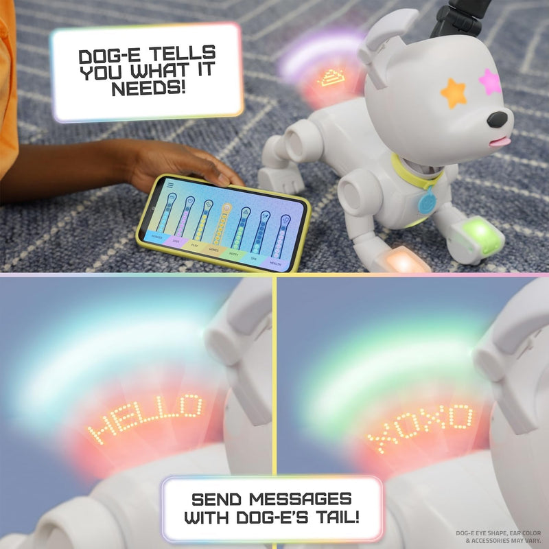 Mintid Dog-E Interactive Robot Dog - French Packaging Toys & Games WowWee