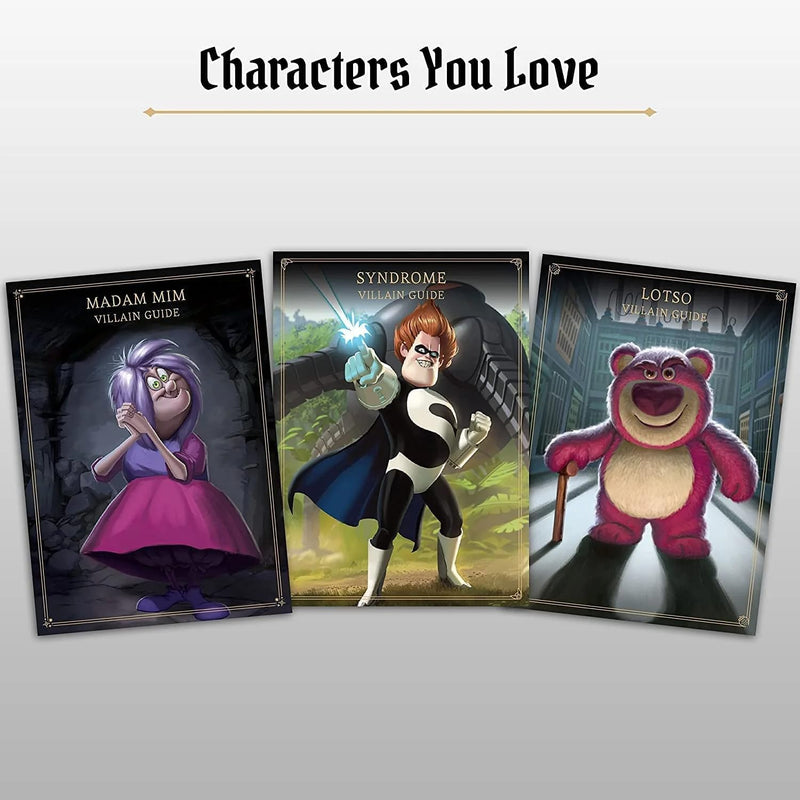 Disney Villainous: Bigger and Badder Stand-Alone & Expansion [Board Game 2-4 Players] Board Game Ravensburger