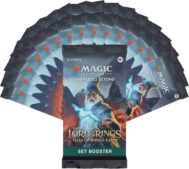 Magic The Gathering MTG TCG Universes Beyond: The Lord of the Rings - Tales of Middle-Earth - Set Booster Pack [1 Random Pack] Card Game Wizards of the Coast