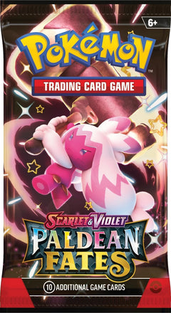 Pokemon TCG: Scarlet & Violet - Paldean Fates Booster Bundle - 6 Packs Card Game Pokemon   