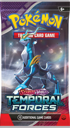 Pokemon TCG: Scarlet & Violet - Temporal Forces Elite Trainer Box [Iron Leaves] Card Game Pokemon