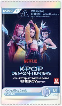 Kayou TCG: KPop Demon Hunters Collectible Energy Edition Series 001 Booster Box Card Game Kayou