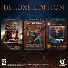 Assassin's Creed: Mirage - Deluxe Edition [Xbox One & Xbox Series X] Xbox ONE / Xbox Series X Video Game Ubisoft