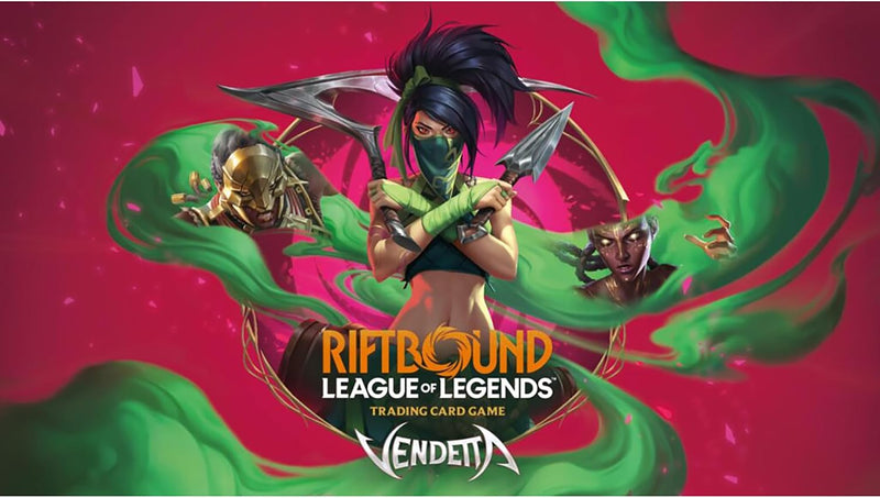 Riftbound League of Legends TCG: Vendetta Booster Box - 24 Packs Card Game UVS Games