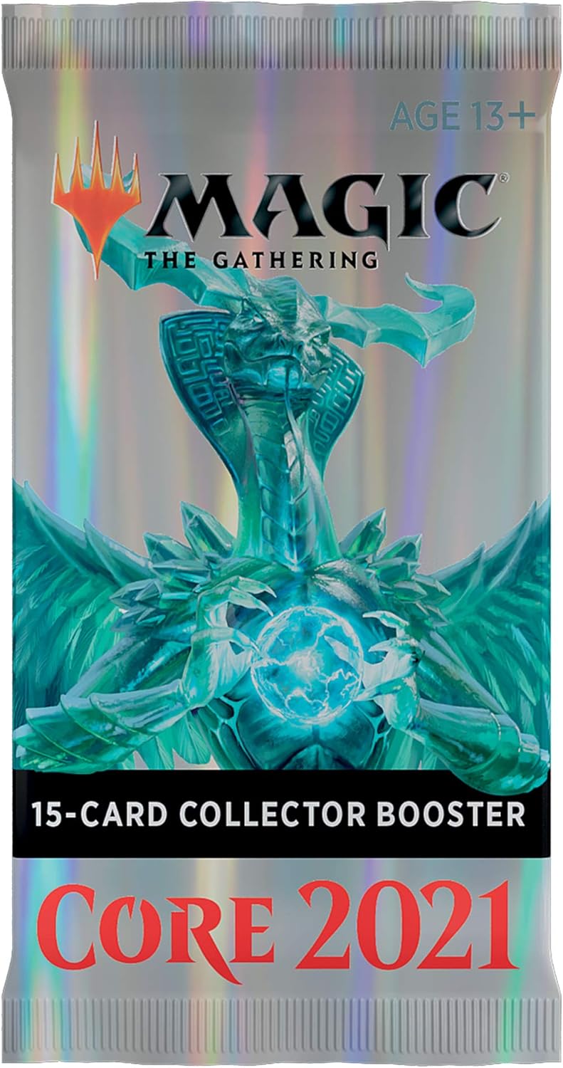 Magic: The Gathering MTG TCG: Core Set 2021 Collector Booster Box - 12 Packs Card Game Wizards of the Coast