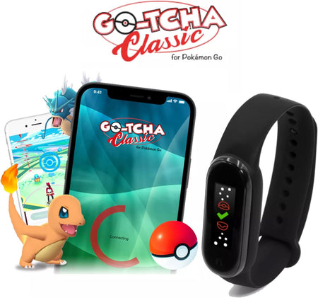 Datel Pokemon GO-TCHA Classic Wristband for Pokemon Go - iPhone & Android BLACK Toys & Games Datel