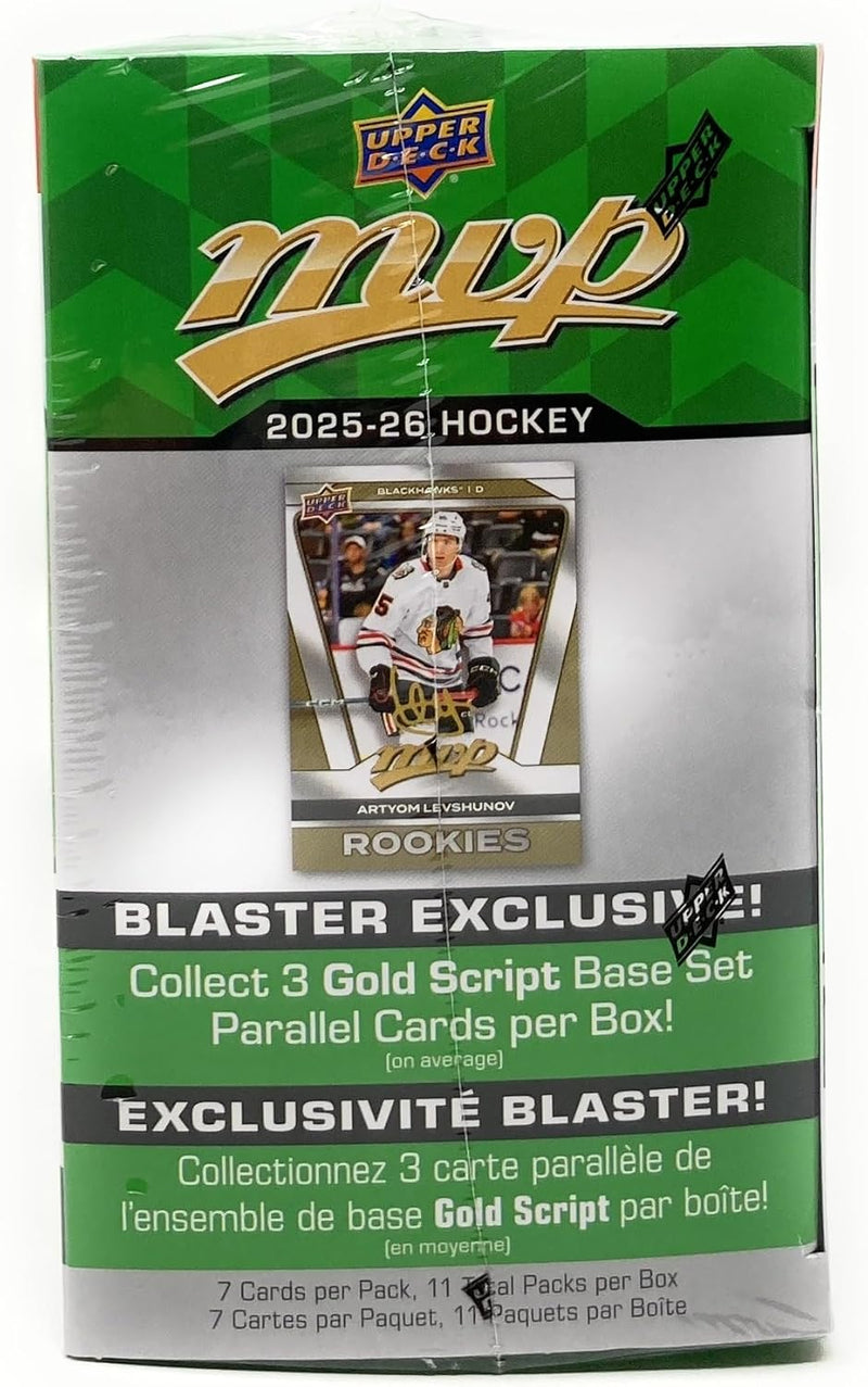 Upper Deck: 2025-2026 MVP Hockey Blaster Box Sports Cards Upper Deck