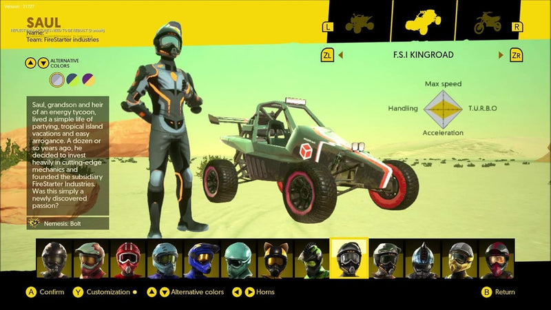OffRoad Racing: Buggy x ATV x MOTO [Nintendo Switch] Nintendo Switch Video Game Microids