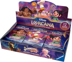 Disney Lorcana TCG: Shimmering Skies Booster Box - 24 Packs [Set 5] Card Game Ravensburger