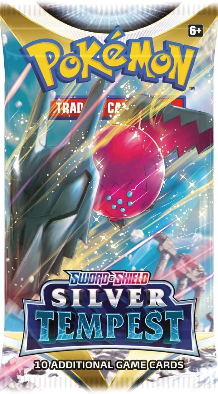 Pokemon TCG: Sword & Shield - Silver Tempest Booster Pack [1 Random Pack] Card Game Pokemon