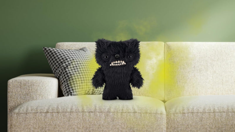 Fuggler: Fart Face Series 1 - Munch Munch Black Long Ugly Monster Plush Toy Toys & Games Zuru