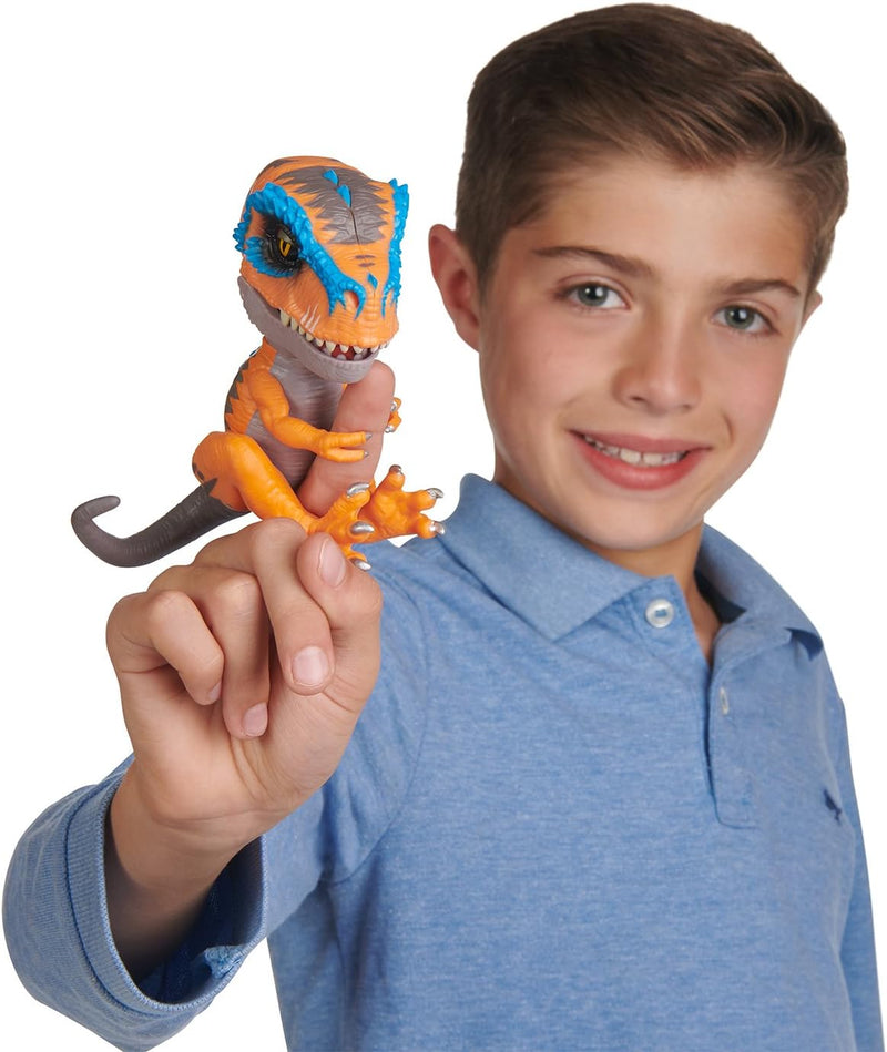 Fingerlings: Untamed Lavasaur Dino T-Rex - Ditch figure Scratch (Orange) Toys & Games WowWee
