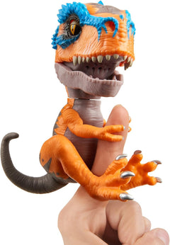 Fingerlings: Untamed Lavasaur Dino T-Rex - Ditch figure Scratch (Orange) Toys & Games WowWee