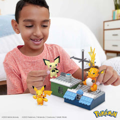 MEGA Pokemon: Pikachu Evolution Set - 159 Piece Set Toys & Games Mega Construx