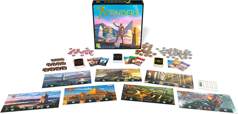 7 Wonders [Board Game, 2-7 Players] Board Game Repos Productions   