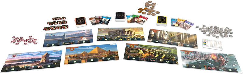 7 Wonders [Board Game, 2-7 Players] Board Game Repos Productions   