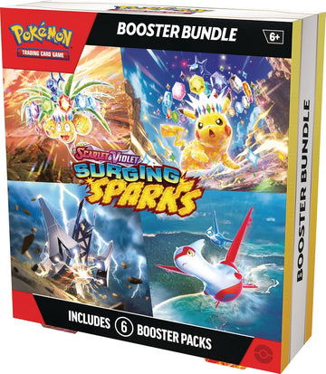 Pokemon TCG: Scarlet & Violet - Surging Sparks Booster Bundle Card Game Pokemon