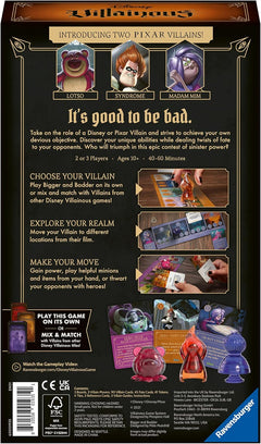 Disney Villainous: Bigger and Badder Stand-Alone & Expansion [Board Game 2-4 Players] Board Game Ravensburger