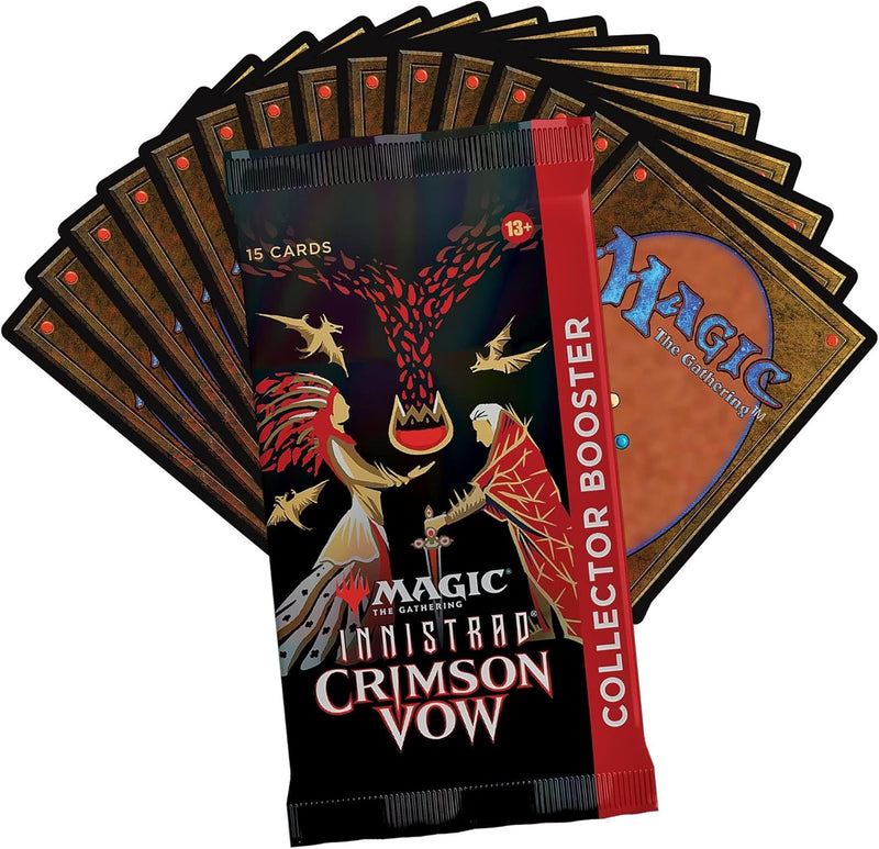 Magic The Gathering TCG: Innistrad Crimson Vow Collector Booster Box Card Game Wizards of the Coast