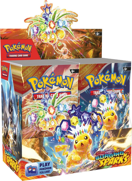 Pokemon TCG: Scarlet & Violet - Surging Sparks Booster Box - 36 Packs Card Game Pokemon