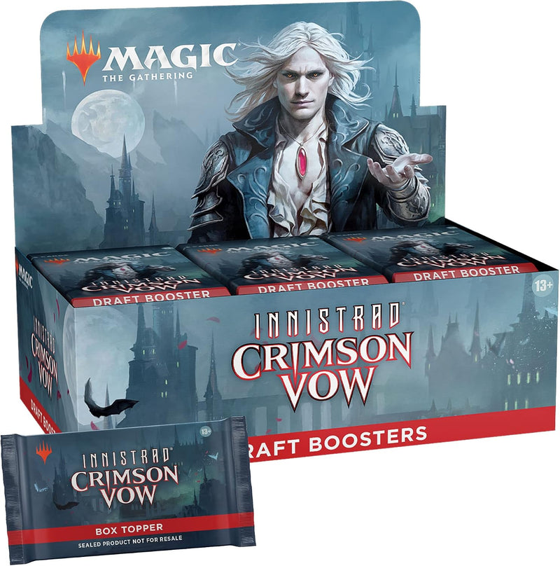 Magic: The Gathering TCG: Innistrad Crimson Vow Draft Booster Box Trading Cards Wizards of the Coast