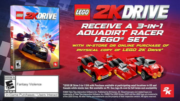 LEGO 2K Drive - Awesome Edition [Xbox One / Xbox Series X] [Bonus: Aquadirt Racer LEGO Set!] Xbox Series X Video Game LEGO