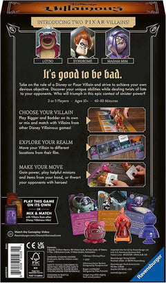 Disney Villainous: Bigger and Badder Stand-Alone & Expansion [Board Game 2-4 Players] Board Game Ravensburger