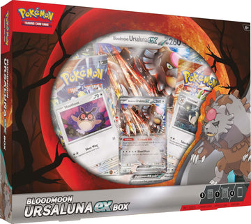 Pokemon TCG: Bloodmoon Ursaluna EX Box Card Game Pokemon