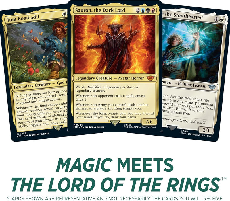 Magic The Gathering MTG TCG Universes Beyond: The Lord of the Rings - Tales of Middle-Earth - Set Booster Pack [1 Random Pack] Card Game Wizards of the Coast