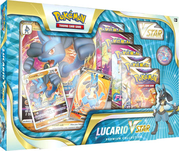 Pokemon TCG: Lucario VSTAR Premium Collection Card Game Pokemon