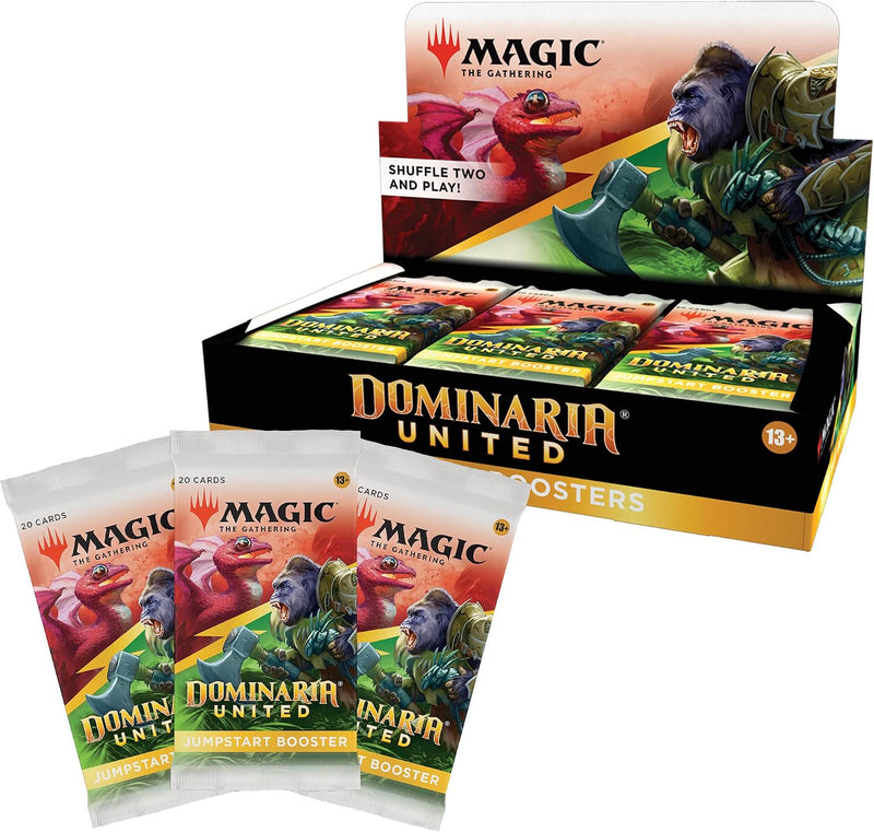 Magic: The Gathering TCG: Dominaria United Jumpstart Booster Box - 18 packs Card Game Wizards of the Coast
