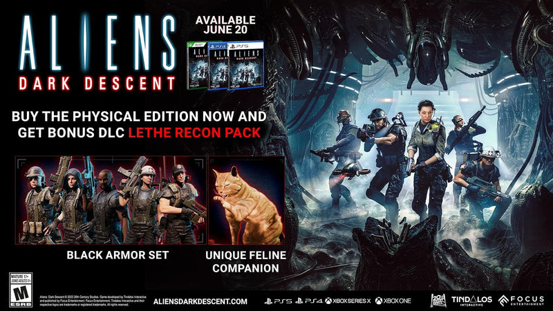 Aliens Dark Descent [PlayStation 5] PlayStation 5 Video Game Maximum Games