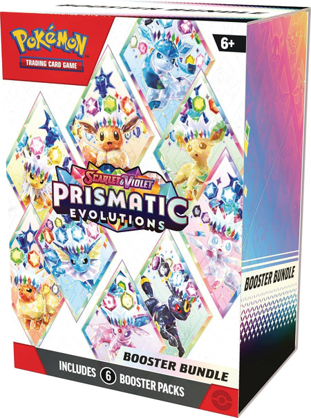 Pokemon TCG: Scarlet & Violet Prismatic Evolutions Booster Bundle Card Game Pokemon