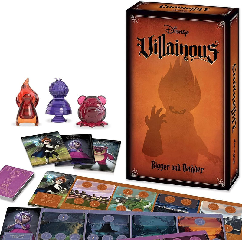 Disney Villainous: Bigger and Badder Stand-Alone & Expansion [Board Game 2-4 Players] Board Game Ravensburger